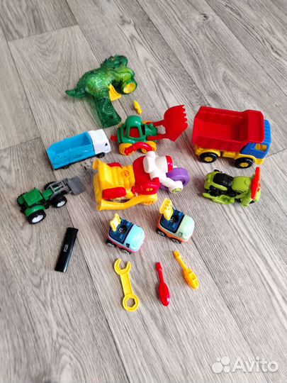 Детские машинки игрушки пакетом
