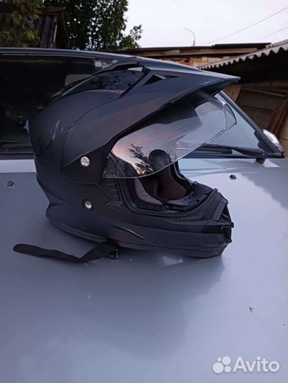 Шлем для мотоцикла кроссовый