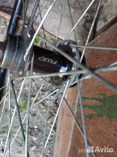 Заднее колесо 28 двойной обод в сборе