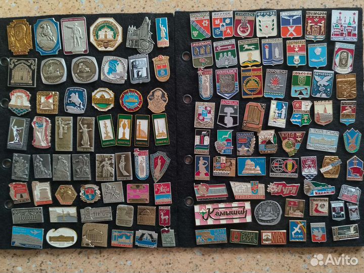 Значки СССР коллекция