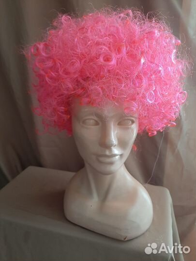 Парик карнавальный кудрявый