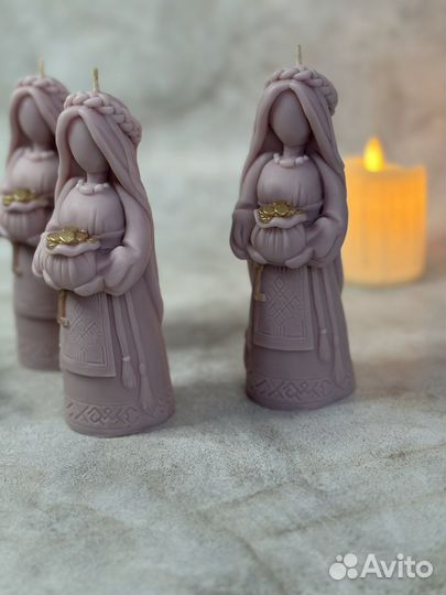 Свечи восковые ручной работы