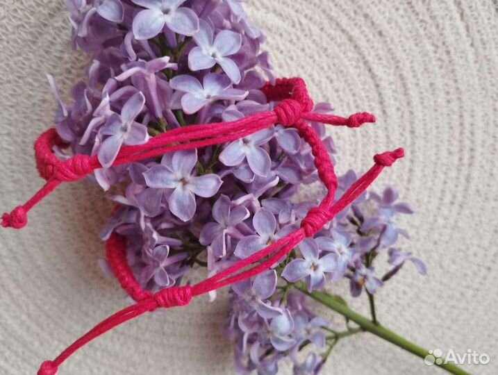 Браслет красная нить (Пара, Друзья)