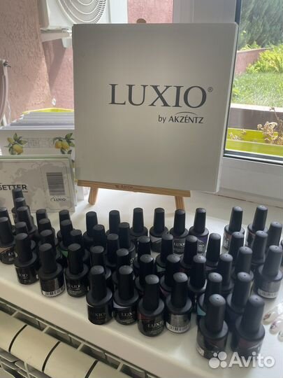 Гель лак для ногтей luxio плюс папка