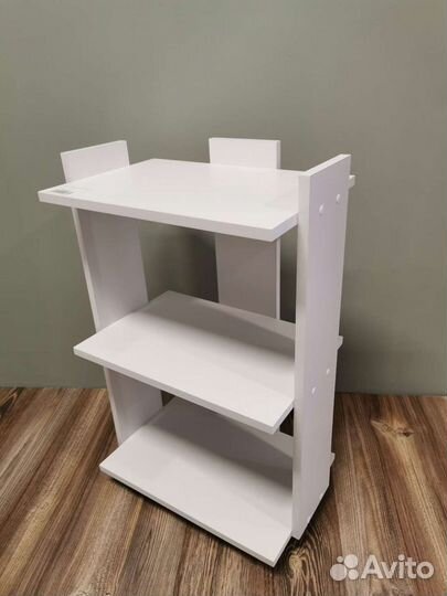 Педикюрная тележка с ограничителями лдсп