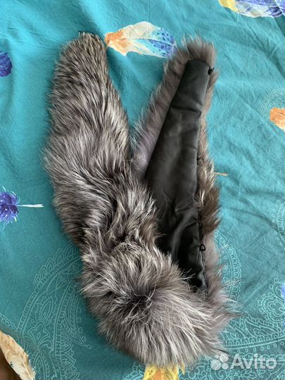 Меховой воротник песец