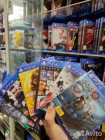 Диски для консоли ps4 / игры Sony PlayStation