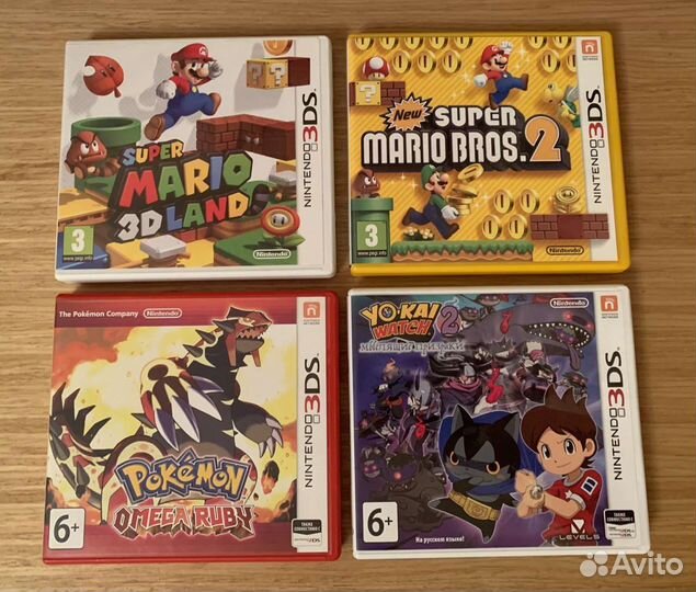 Комплект игр для Nintendo 3DS