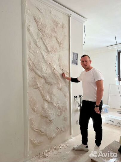 Имитация скалы, камня, древесины