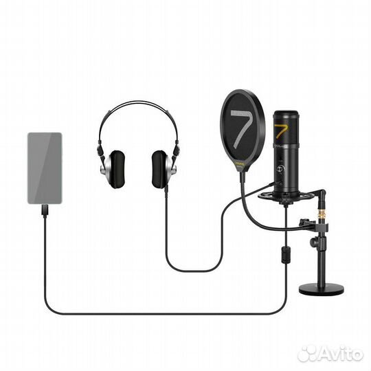 Микрофон 7ryms SR-AU01-K2