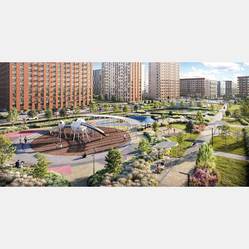 2-к. квартира, 57,4 м², 5/9 эт.