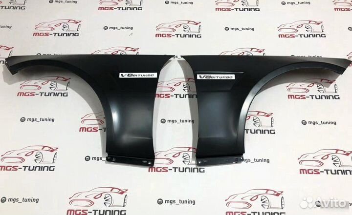 Комплект крыльев + V8 Biturbo E-Class W212 63 AMG