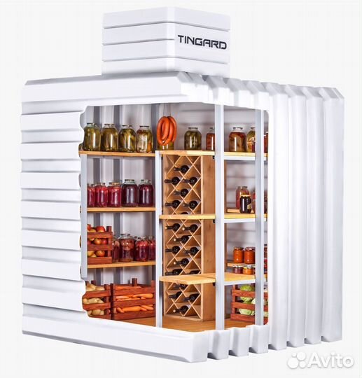 Погреб пластиковый под ключ Тингард Т-3000