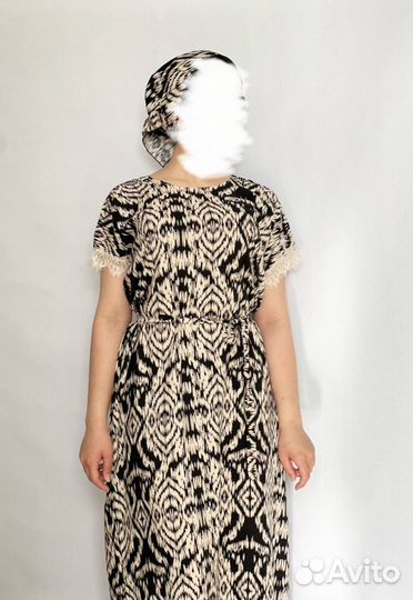 Домашние платья с косынкой