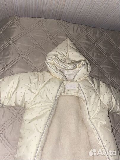 Конверт-комбинезон на выписку зимний