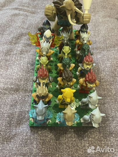 24 оригинальные фигурки lego chima