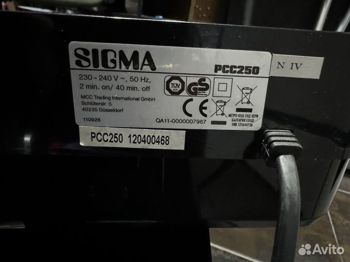 Шредер sigma pcc250