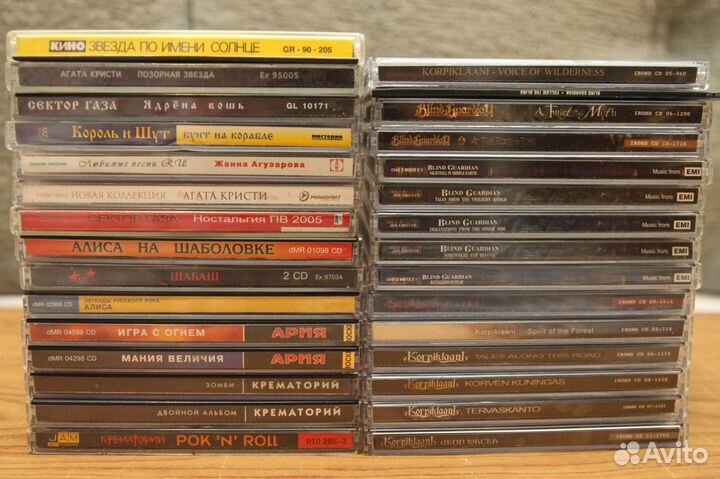 Аудиокассеты 90-х - 2000-х и Audio CD