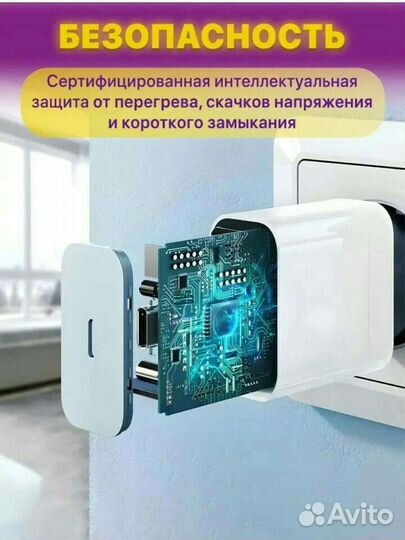 Зарядка для iPhone 20w блок питания с кабелем
