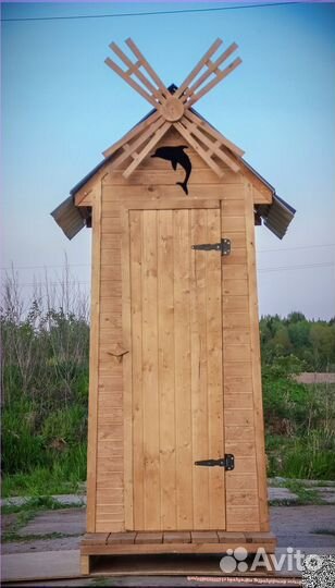 Дачный туалет с установкой JWL462