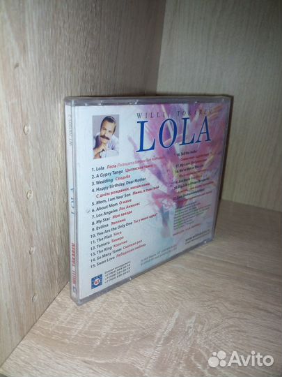 CD Диск Willi Tokarev (Вилли Токарев) Lola. 2009
