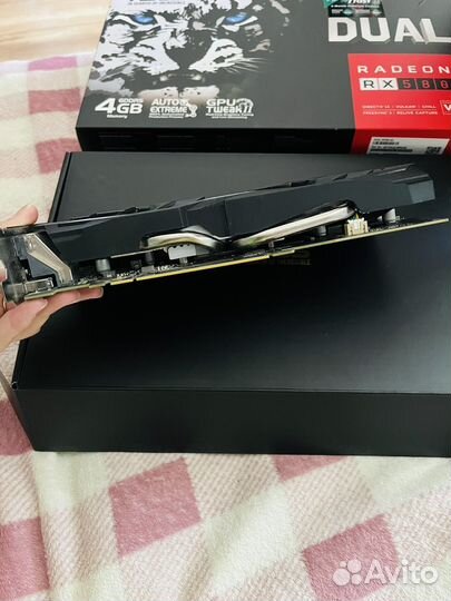 Видеокарта rx580 4gb