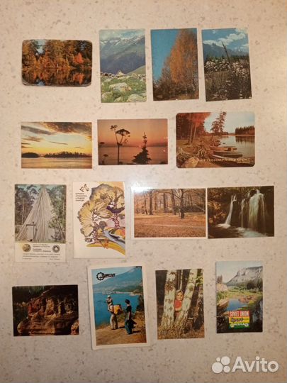 Календарики природа, животные, ратения и прочее