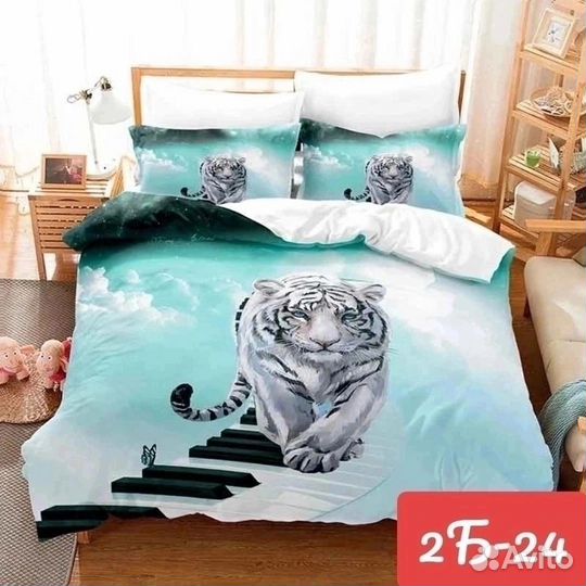 Покрывало с наволочками 5D