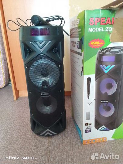 Блютуз колонка