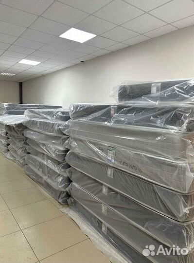 Матрас одно спальный ортопедический пружинный с до