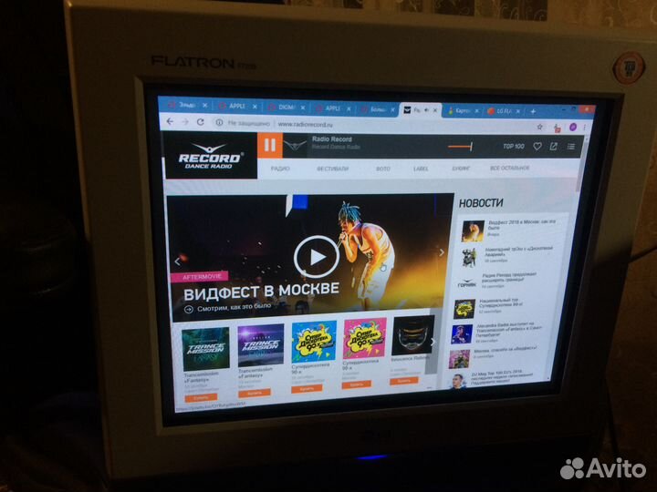 ЭЛТ монитор LG flatron F720B