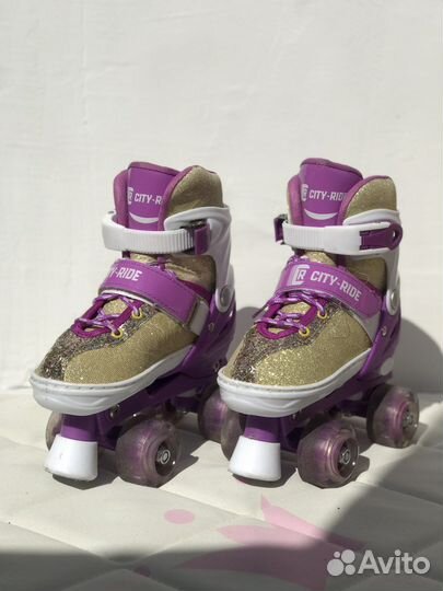 Роликовые коньки квады city-ride 28-33