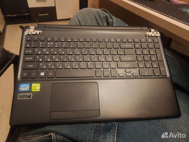 Топкейс с клавиатурой Acer E1-570G
