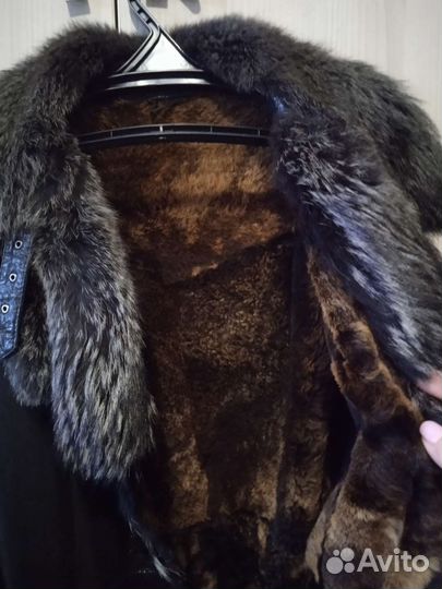 Дубленка натуральная женская 44 46