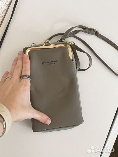 Сумка кошелек женская через плечо