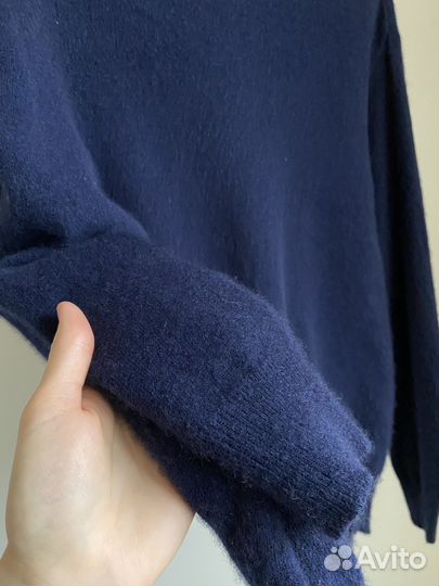 Винтажный кашемировый свитер водолазка