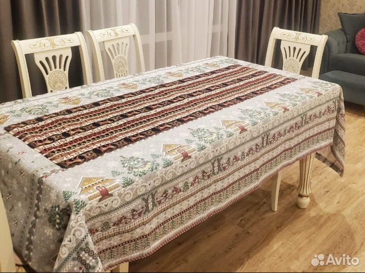 Скатерть новогодняя