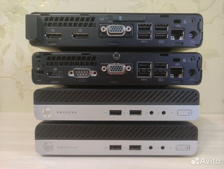 Неттоп HP intel i5 7500T(8-16) Gb SSD Wifi Com por