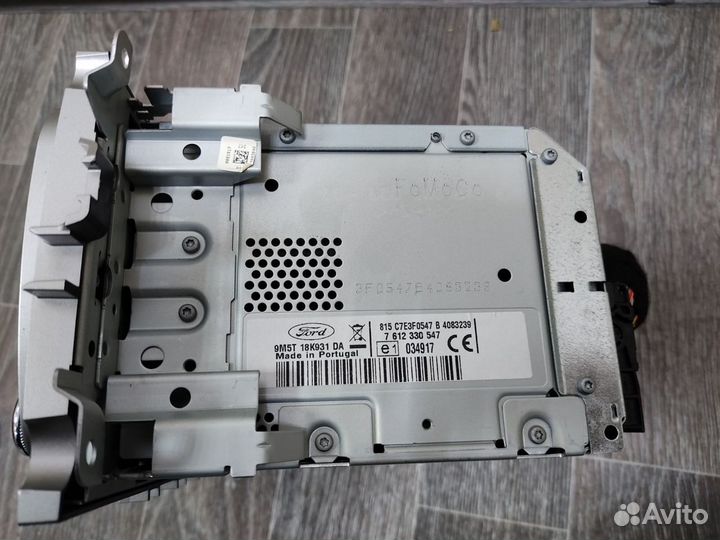 Штатная магнитола blaupunkt fx Форд Фокус 2