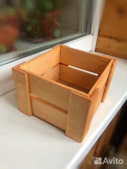 Ящик коробка деревянная декоративная