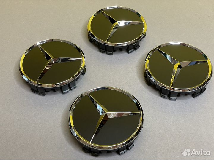 Колпачки ступицы Мерседес Оригинал Новый