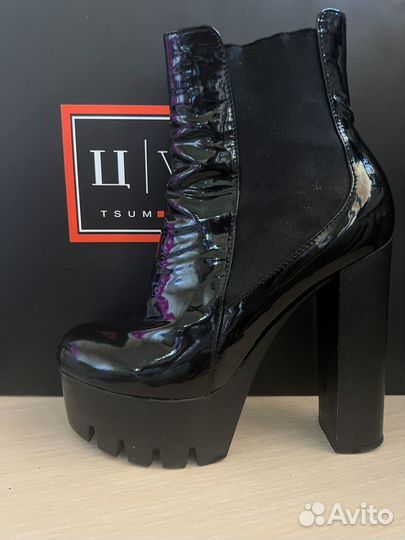 Ботильоны натуральная кожа