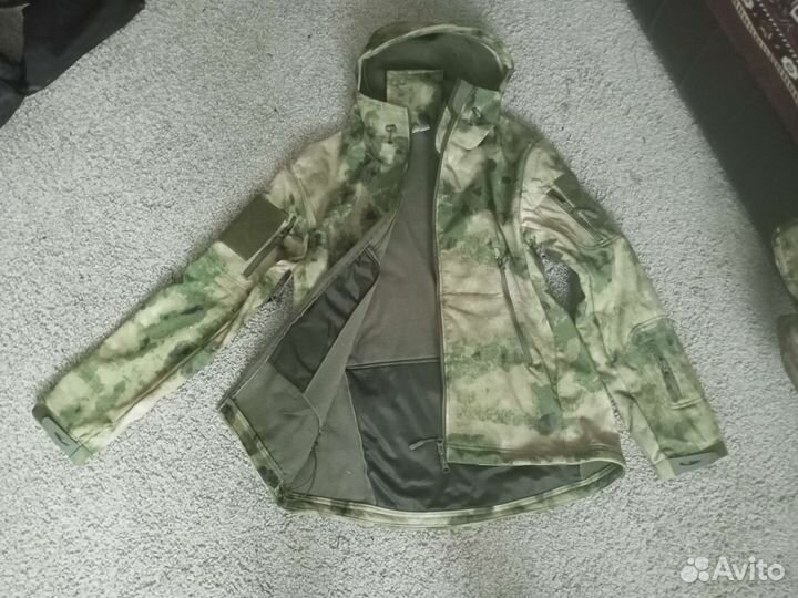 Костюм soft shell тактический мох