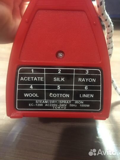 Утюг Tokyo EC-1200
