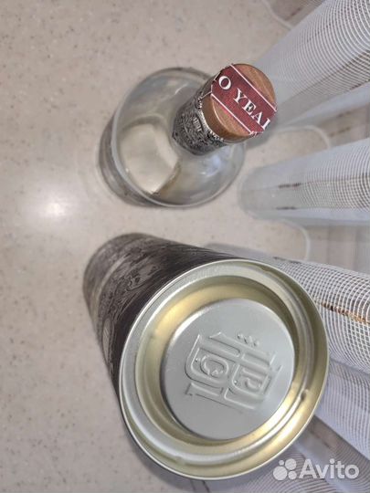 Бутылка из под рома