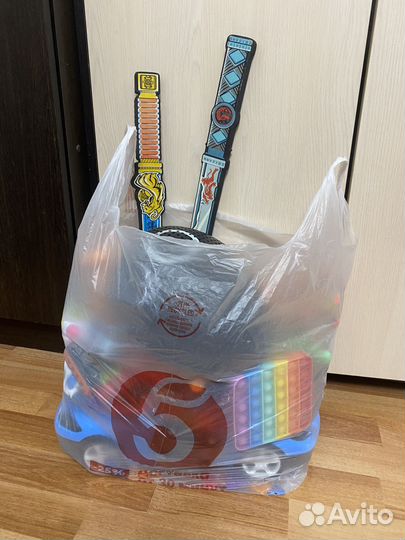 Игрушки пакетом для мальчика