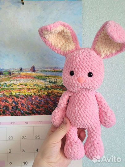 Мягкая игрушка зайчик