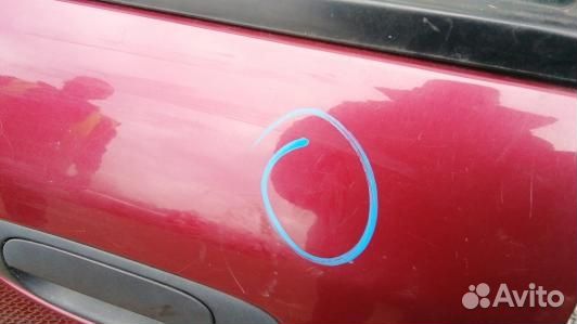 Дверь задняя левая mitsubishi carisma (PSE07FG01)