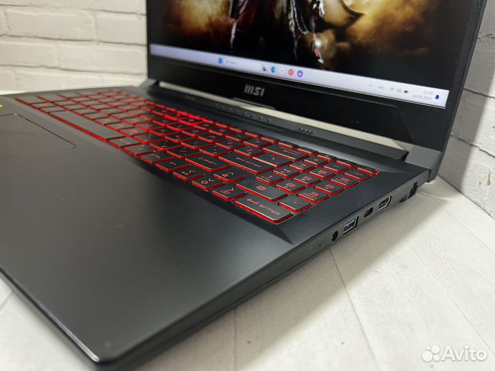 Игровой MSI Core i5-11400H/16GB/144ггц/GTX/SSD