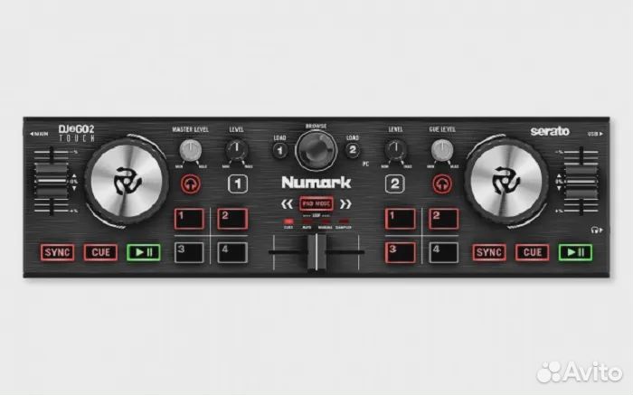 DJ-контроллер Numark DJ2GO2 Touch